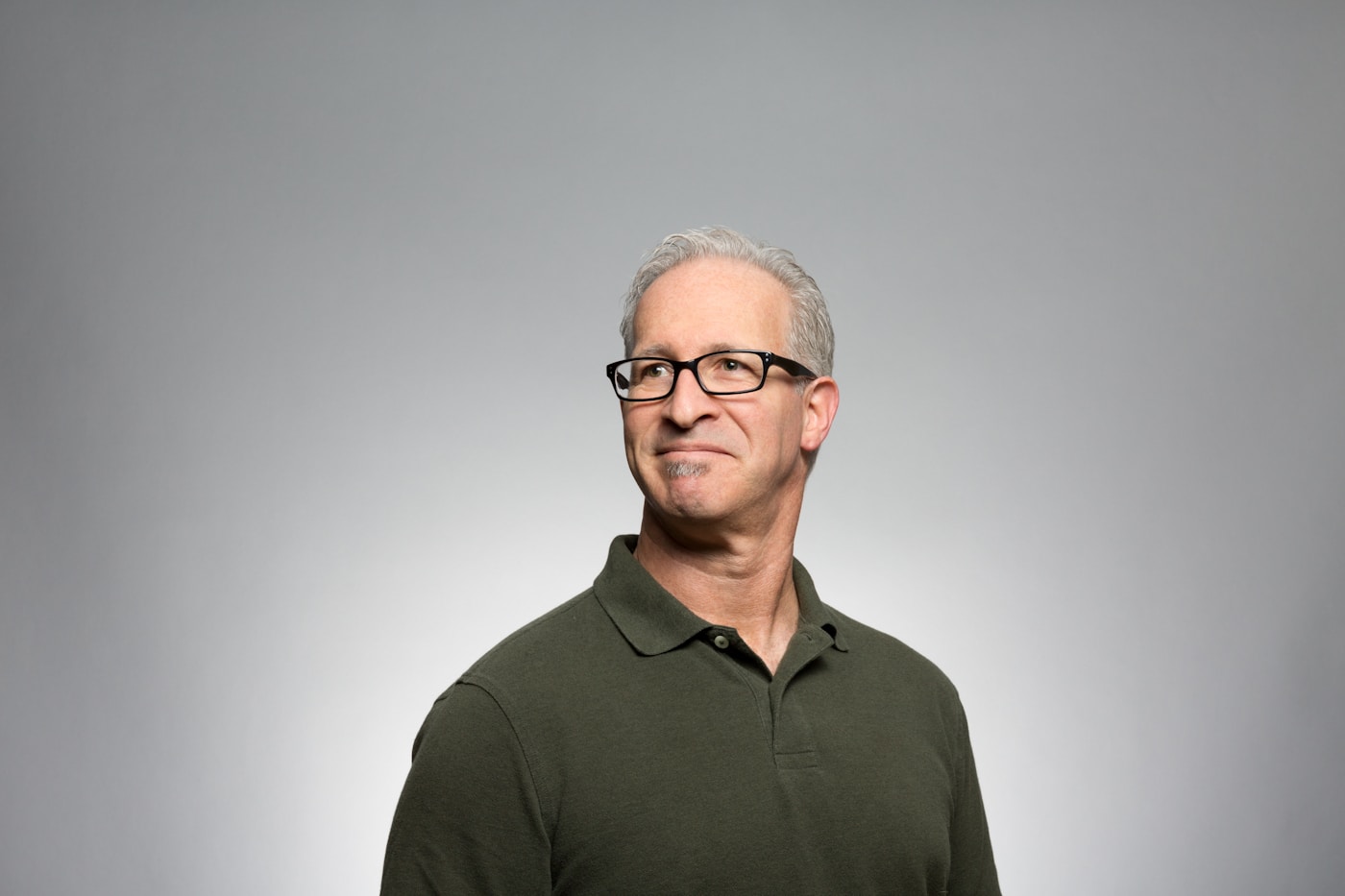 Course facilitator in a professional portrait at the studio